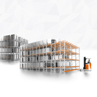 Racking Systems Push back and pallet flow racking