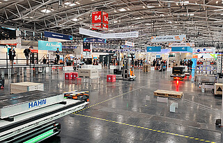 AGV Mesh-Up@automatica 2023 in Munich